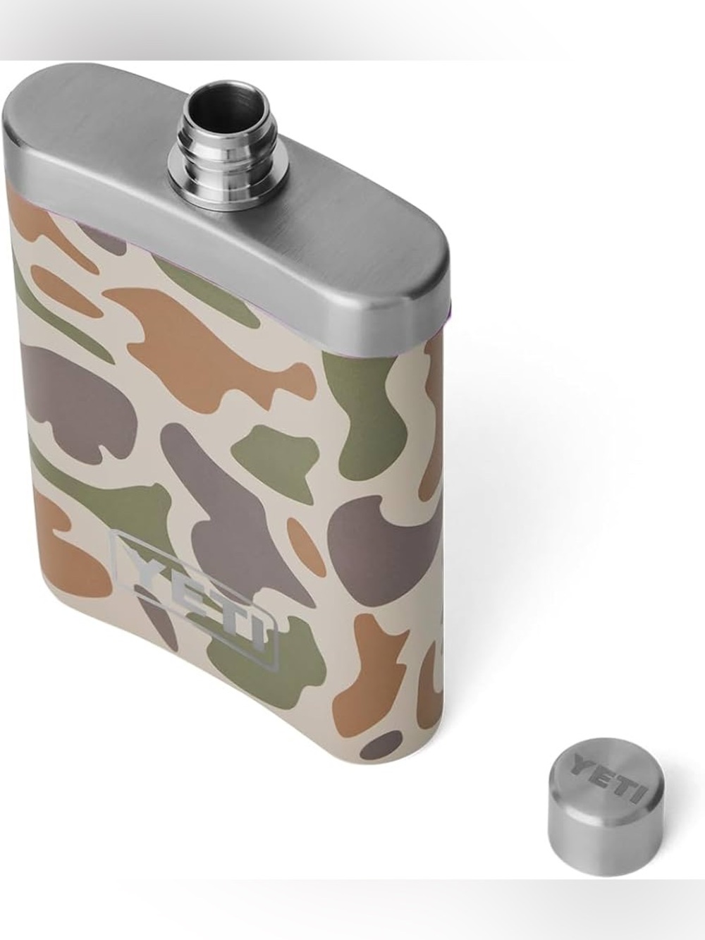 Yeti Tan Camo Flask BNWT